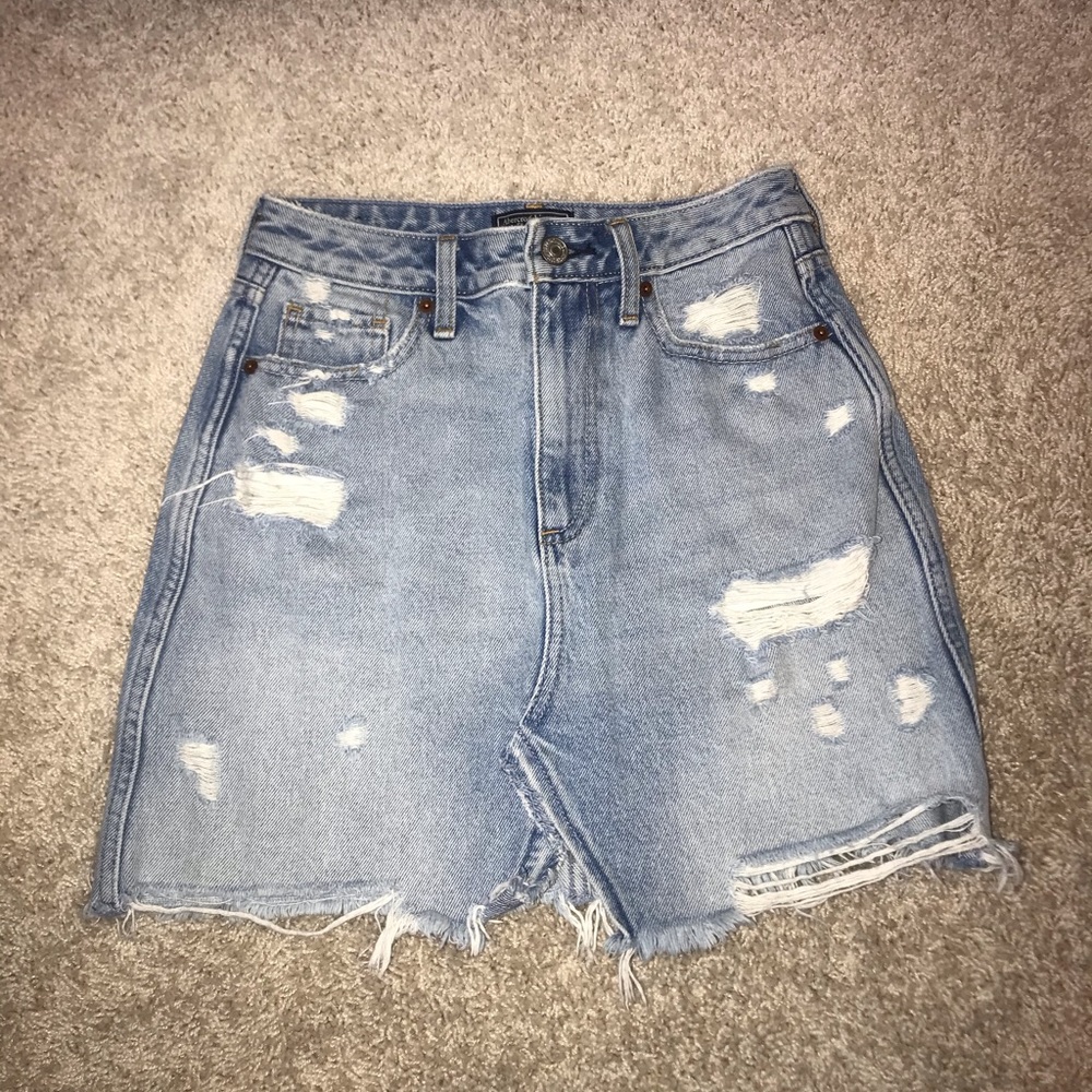 Abercrombie Jean Skirt